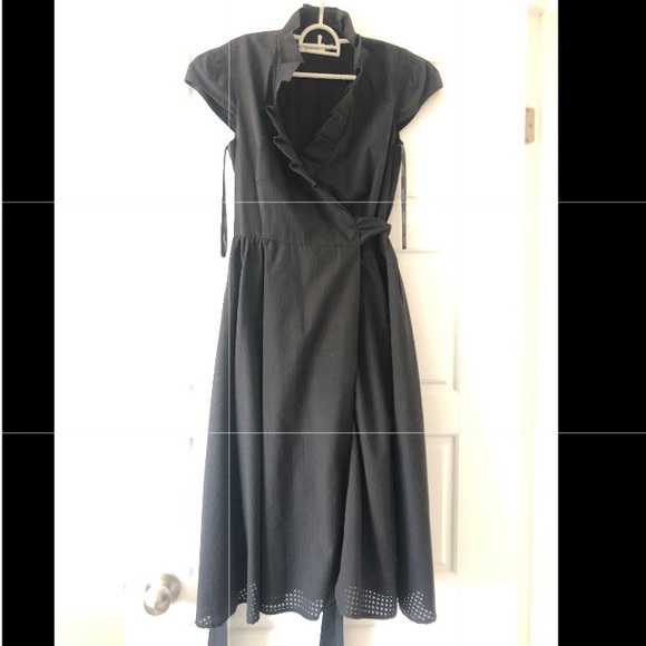 Calvin Klein Wrap Dress - Picture 1 of 7